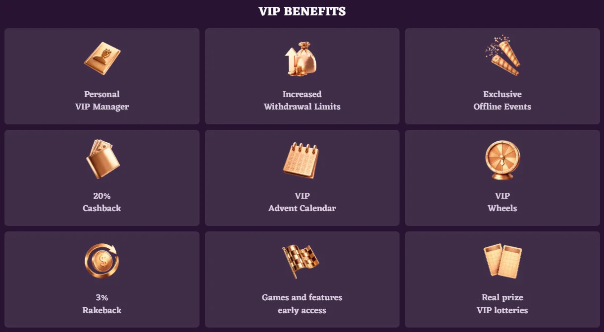 vip benefits happyjokers casino