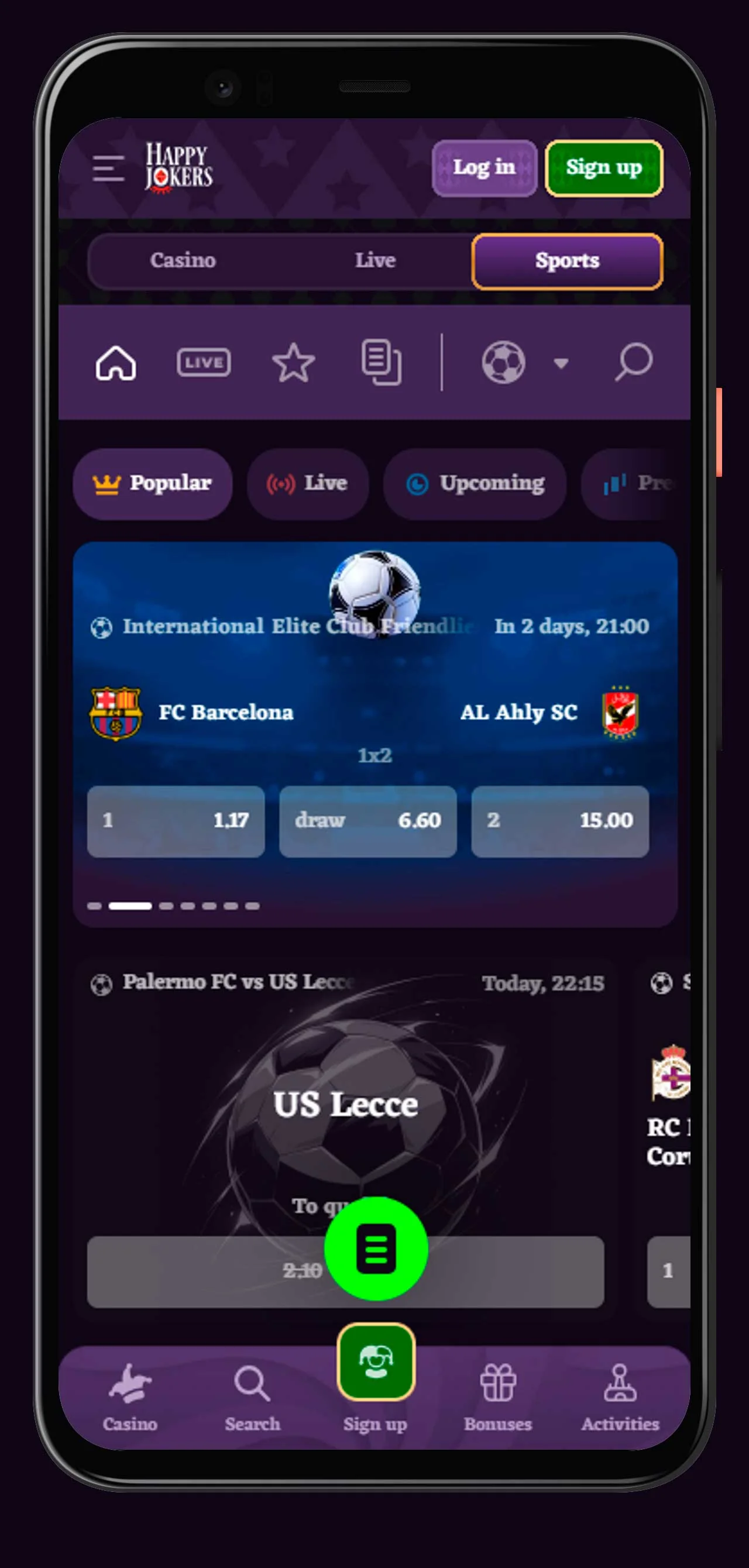 mobile Wetten HappyJokers Casino